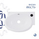 Раковина Qtap Leo 430x285x160 White QT11111008RW