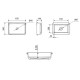Раковина Qtap Scorpio 615х390х150 White QT1411K491WN