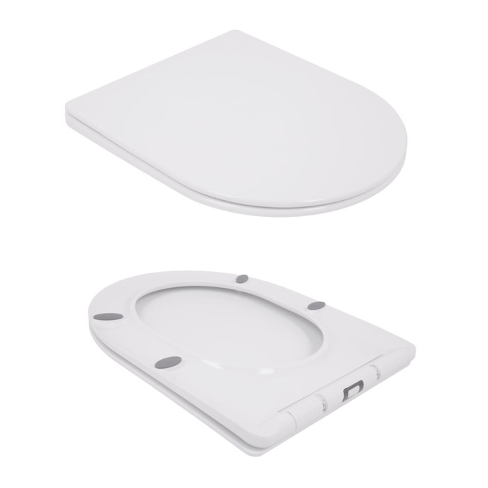 Унітаз підлоговий Qtap Jay Ultra Quiet з сидінням Soft-close 640x360x835 мм QT07222175TW White