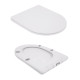 Унітаз підлоговий Qtap Jay Ultra Quiet з сидінням Soft-close 640x360x835 мм QT07222175TW White