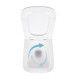 Унітаз підвісний Qtap Crow Ultra Quiet безобідковий з сідінням Soft-close QT05335170W