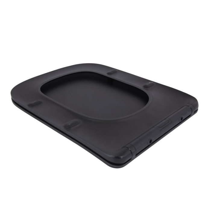 Сидіння для унітаза (Tern 490) 435x344x50 мм, Matt Black, з мікроліфтом, Slim Duroplast, Quick Release QTSC179MB47354 Qtap