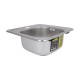 Кухонна мийка Brinex 3838 0,6 мм Satin (BRIN3835SAT06)