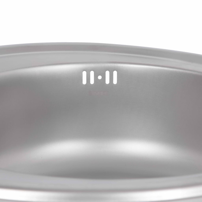 Кухонна мийка Brinex 490-A 0,6 мм Satin (BRIN490SAT06)