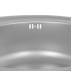 Кухонна мийка Brinex 510-D 0,8 мм Micro Decor (BRIN510MDEC08)