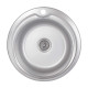 Кухонна мийка Brinex 510-D 0,8 мм Satin (BRIN510SAT08)