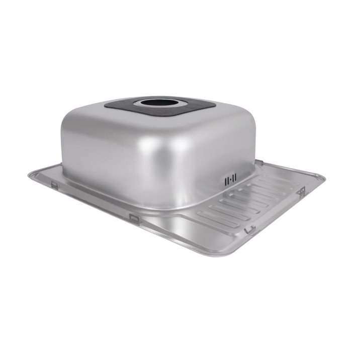 Кухонна мийка Brinex 5848 0,8 мм Satin (BRIN5848SAT08)