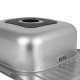 Кухонна мийка Brinex 5848 0,8 мм Satin (BRIN5848SAT08)