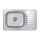 Кухонна мийка Brinex 6642 0,8 мм Satin (BRIN6642SAT08)