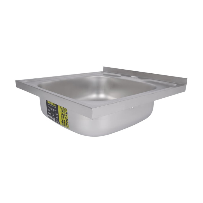 Кухонна мийка Brinex 5050 0,6 мм Satin (BRIN5050SAT06)
