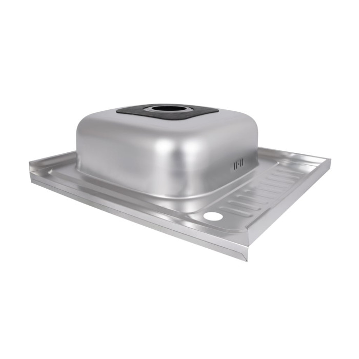 Кухонна мийка Brinex 6050-L 0,6 мм Satin (BRIN6050LSAT06)
