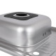 Кухонна мийка Brinex 6050-L 0,6 мм Satin (BRIN6050LSAT06)