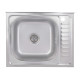 Кухонна мийка Brinex 6050-L 0,6 мм Satin (BRIN6050LSAT06)