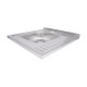Кухонна мийка Brinex 6060-L 0,6 мм Satin (BRIN6060LSAT06)