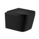 Унітаз підвісний Qtap Crow Ultra Quiet 485×340×290 мм, Matt Black, з сидінням Slim Duroplast/ Soft-close/ Quick Release QT05335171MB