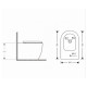 Біде підлогове Qtap Jay 560х360х410 мм, White QT07443375W