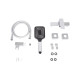 Змішувач для душу Qtap Capricorn з душовим гарнітуром Chrome (k35) QTCAP4060102C48221