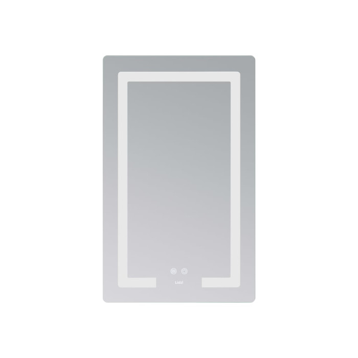 Дзеркало Lidz Kubis (KU2) 500х800 з LED-підсвічуванням Touch, з антизапотіванням, з димером, рег. яскравості LD78LF936508048448