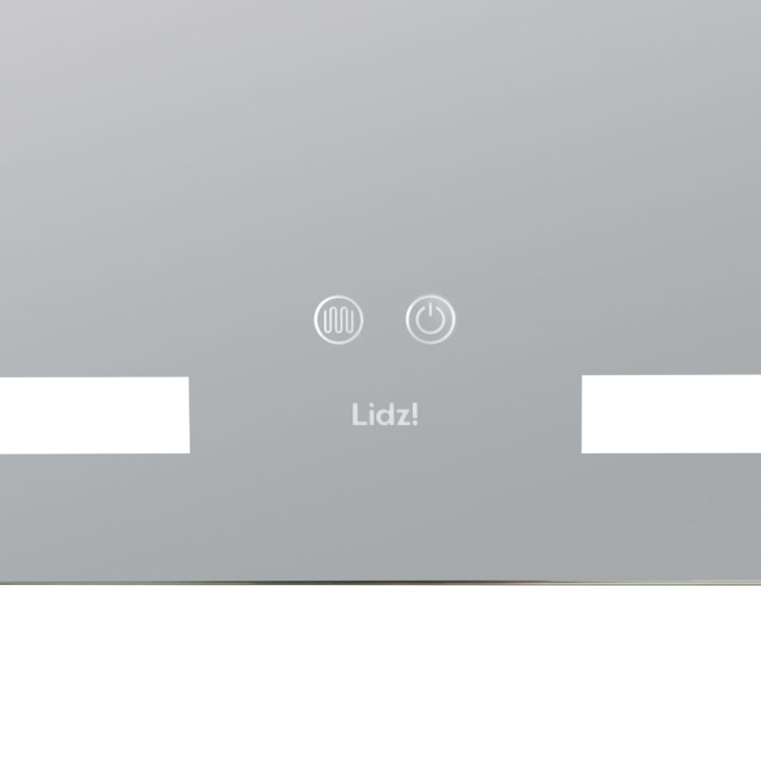 Дзеркало Lidz Kubis (KU2) 500х800 з LED-підсвічуванням Touch, з антизапотіванням, з димером, рег. яскравості LD78LF936508048448