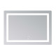 Дзеркало Lidz Kubis (KU2) 1000х800 з LED-підсвічуванням Touch, з антизапотіванням, з димером, рег. яскравості LD78LF6141008048450