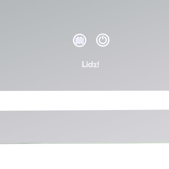 Дзеркало Lidz Kubis (KU2) 1000х800 з LED-підсвічуванням Touch, з антизапотіванням, з димером, рег. яскравості LD78LF6141008048450