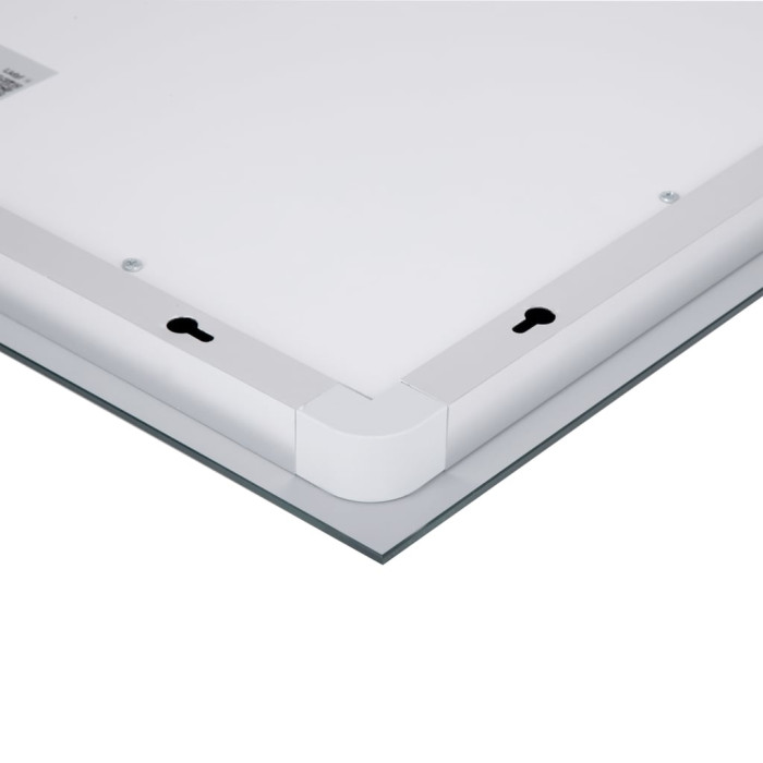 Дзеркало Lidz Kubis (KU1) 900х700 з LED-підсвічуванням Touch, з антизапотіванням, з димером, рег. яскравості LD78LF904907048451
