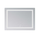 Дзеркало Lidz Kubis (KU2) 900х700 з LED-підсвічуванням Touch, з антизапотіванням, з димером, рег. яскравості LD78LF904907048452