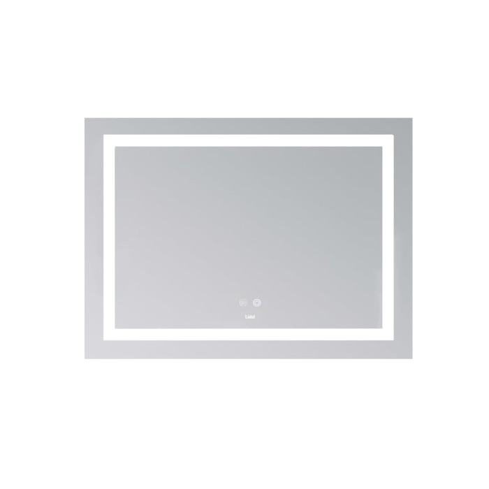 Дзеркало Lidz Kubis (KU1) 700х500 з LED-підсвічуванням Touch, з антизапотіванням, з димером, рег. яскравості LD78LF90448485