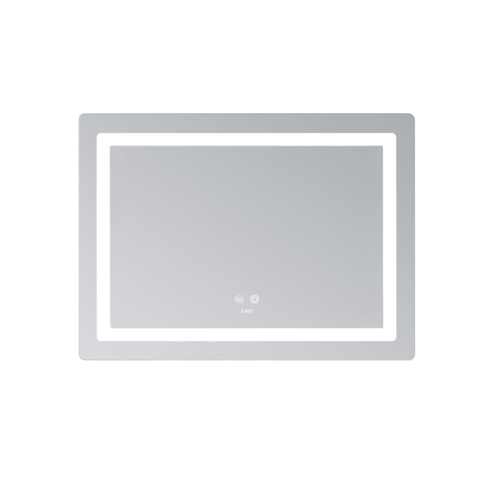 Дзеркало Lidz Kubis (KU2) 700х500 з LED-підсвічуванням Touch, з антизапотіванням, з димером, рег. яскравості LD78LF90448486