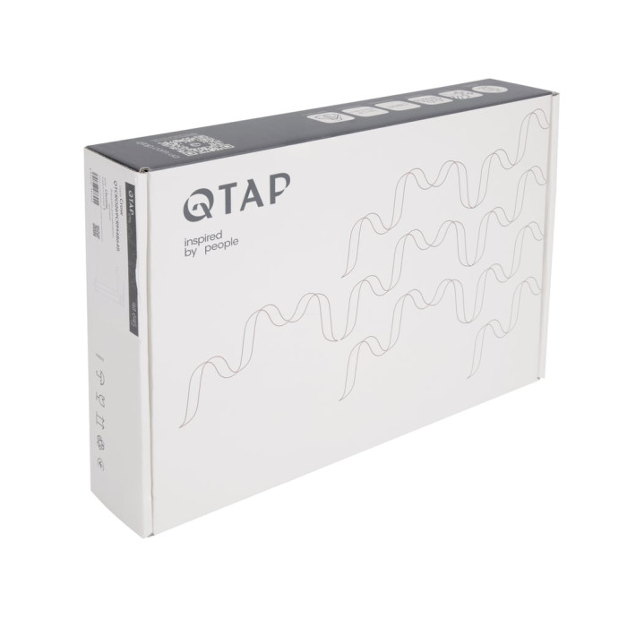 Змішувач для раковини високий Qtap Crow  QTCRO269CRM48645 Chrome