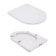 Унітаз підлоговий Qtap Jay Eco Ultra Quiet з сидінням Soft-close 640x360x835 мм QTJAY27W48749 White
