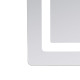 Дзеркало Lidz Kubis (KU2) 1200х800 з LED-підсвічуванням Touch, з антизапотіванням, з димером, рег. яскравості LDKUB120080049007