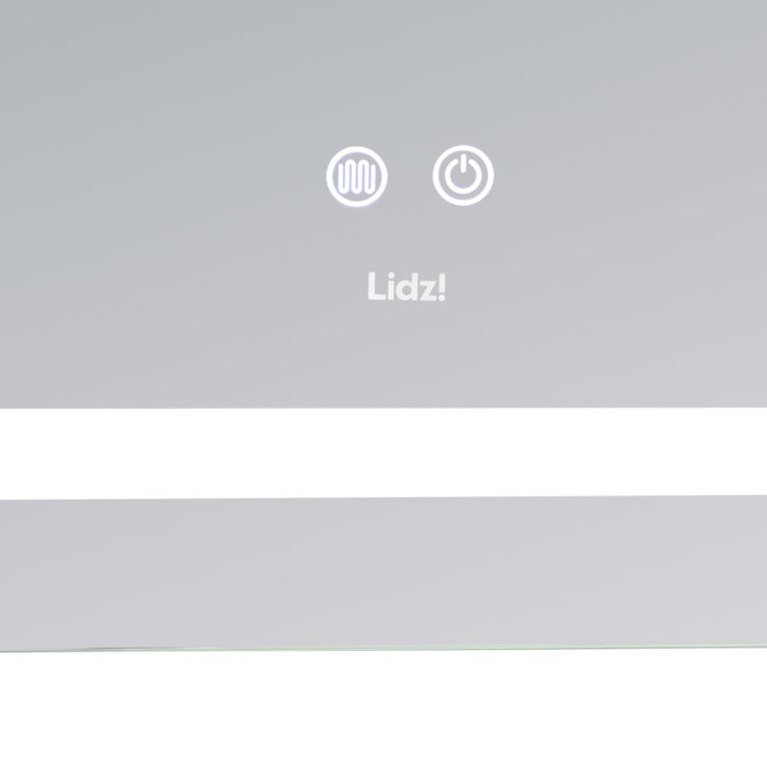 Дзеркало Lidz Kubis (KU2) 1200х800 з LED-підсвічуванням Touch, з антизапотіванням, з димером, рег. яскравості LDKUB120080049007