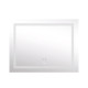 Дзеркало Lidz Kubis (KU1) 1200х800 з LED-підсвічуванням Touch, з антизапотіванням, з димером, рег. яскравості LDKUB120080049008