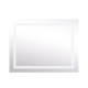Дзеркало Lidz Kubis (KU1) 1200х800 з LED-підсвічуванням Touch, з антизапотіванням, з димером, рег. яскравості LDKUB120080049008