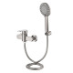 Змішувач для душу Lidz Luna 010 (k35)  LDLUN010NKS49191 Nickel