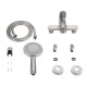 Змішувач для душу Lidz Luna 010 (k35)  LDLUN010NKS49191 Nickel