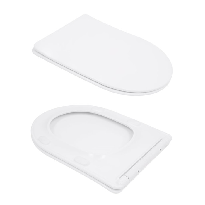 Унітаз підлоговий Qtap Arvin Ultra Quiet 630×350×795 мм з сидінням Soft-close, White QTARV27W49259