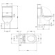 Унітаз підлоговий Qtap Stork Ultra Quiet 630×350×805 мм із сидінням Soft-close, White QTSTO27W49260