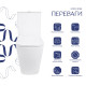 Унітаз підлоговий Qtap Stork Ultra Quiet 630×350×805 мм із сидінням Soft-close, White QTSTO27W49260