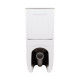 Унітаз підлоговий Qtap Aquarius Ultra Quiet 620×355×790 мм з сидінням Soft-close, White QTAQAW27W49262