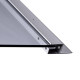 Душовий бокс Lidz Tani SB100x100.SAT.LOW.GR, скло тоноване 4 мм