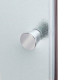 Душовий бокс Lidz Kubis SB90x90.SAT.LOW.FR, скло Frost 4 мм