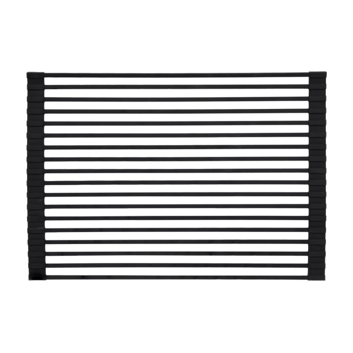 Сушарка на кухонну мийку Lidz Acsis LA06 Black, квадратна основа, для посуду 430х300 мм LDACSLA06BLM49764