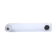 Вилив Qtap (42x36,7x227) для душової системи Presto Chrome/White QTPRE42367227CRW50527