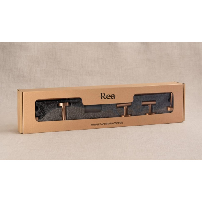 набір аксесуарів Rea Ari brush copper (REA-05002)