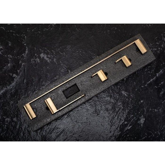набір аксесуарів Rea Mati brush gold (REA-05005)