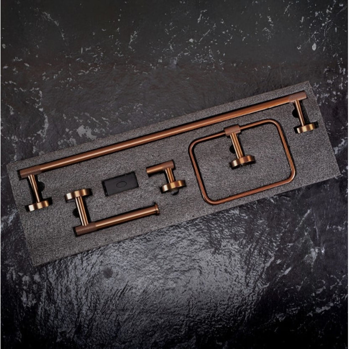набір аксесуарів Rea Grid brush copper (REA-05011)