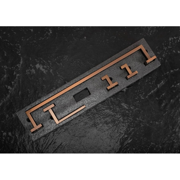 набір аксесуарів Rea Rio brush copper (REA-05012)