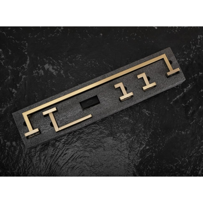 набір аксесуарів Rea Rio brush gold (REA-05013)